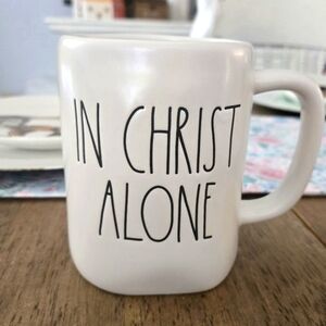 Rae Dunn In CHRIST Alone mug
